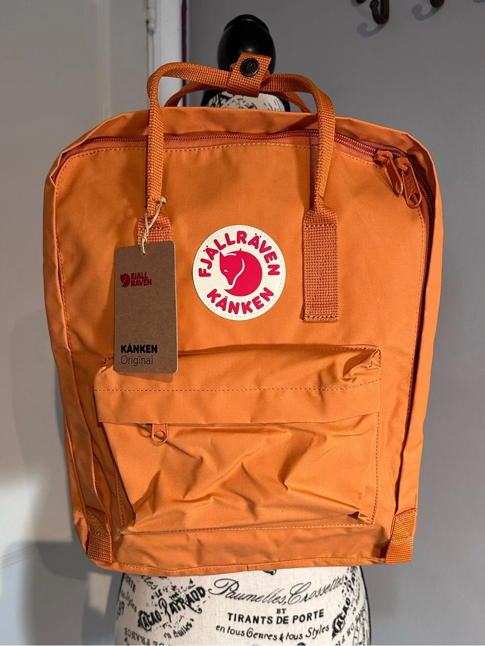 FJALLRAVEN KÅNKEN NWT Unisex Everyday Outdoor Classic Backpack Spicy Orange